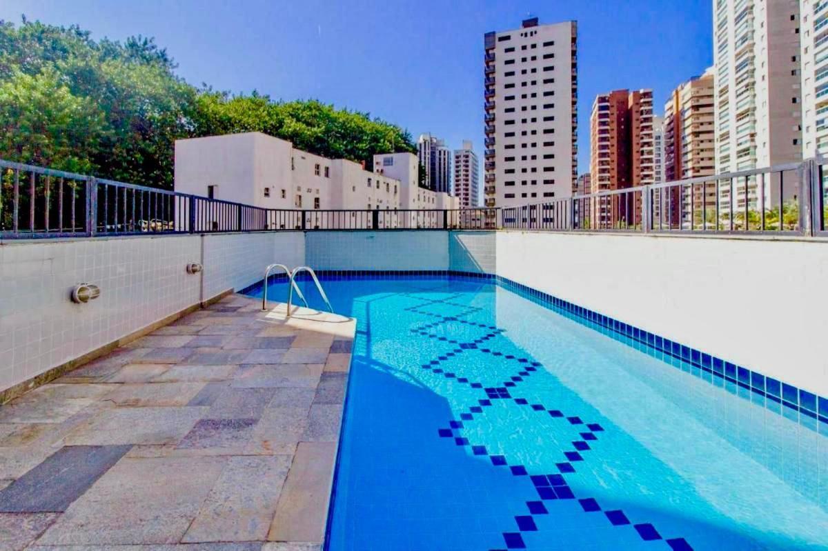 Apto Com Piscina 2 Quadras Da Praia Guarujá Dış mekan fotoğraf